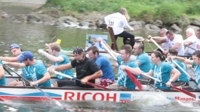 Schüler-Drachenboot-Cup der Stadtwerke Rosenheim
