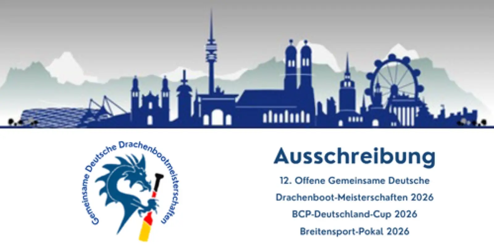 12. Offene Gemeinsame Deutsche Drachenboot-Meisterschaften (GDDM) 2026