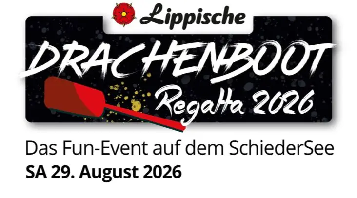 Lippische Landesbrand Drachenbootregatta 2026 (DB-Rennen Schiedersee)