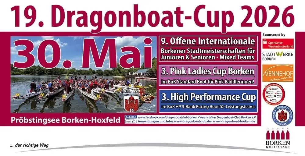 19 Drachenboot Cup Borken 