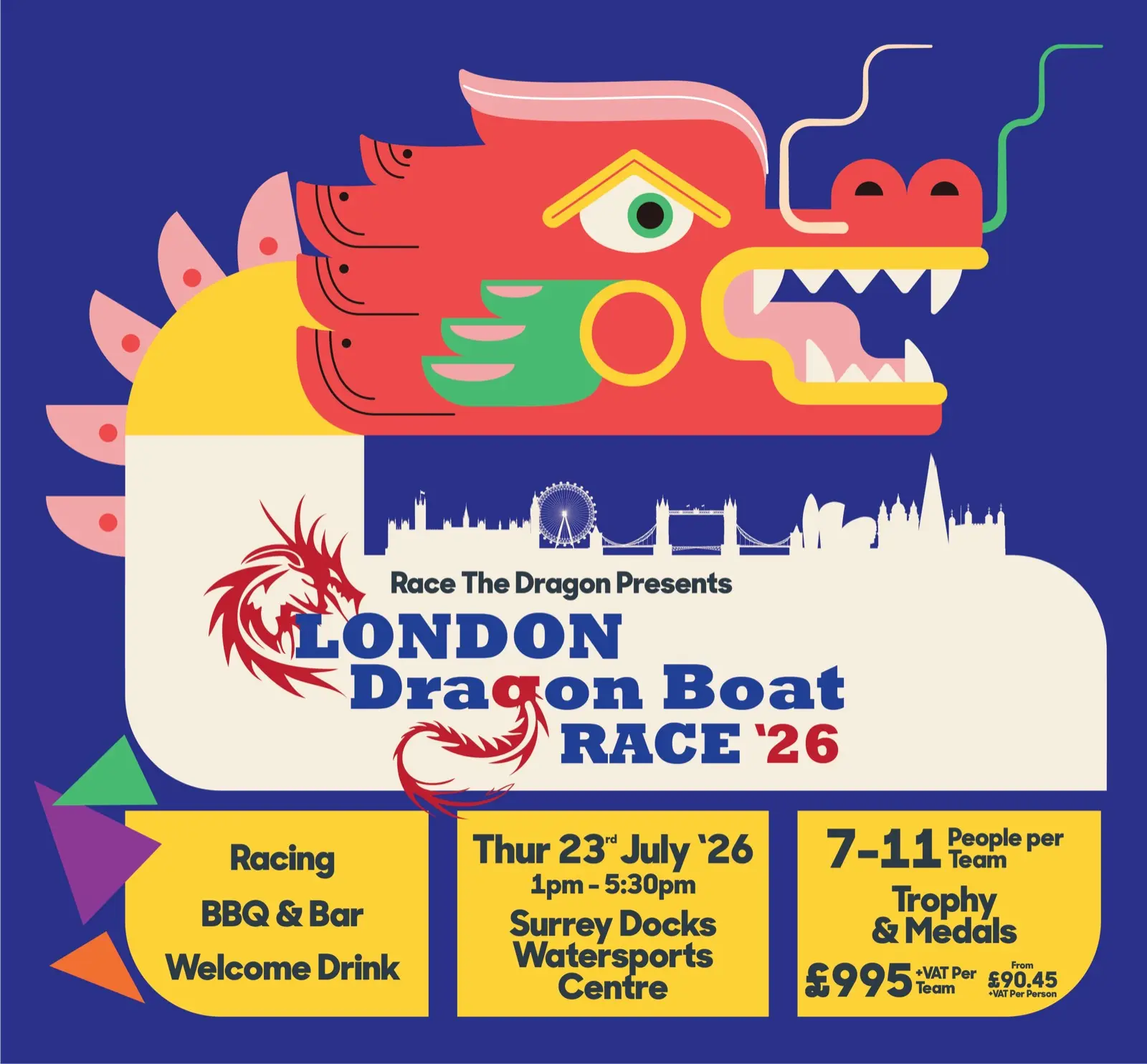 London Dragon Boat Race 2026
