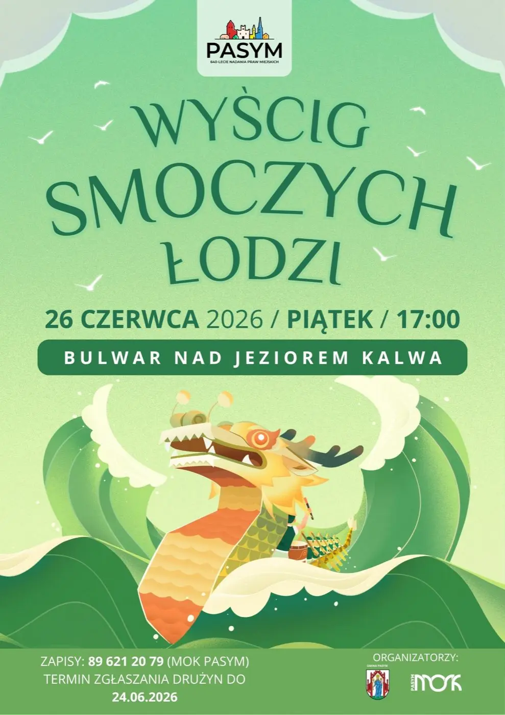 Wyścig Smoczych Łodzi w Pasymiu