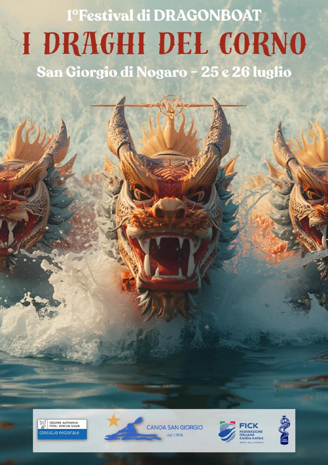1° Festival di Dragon Boat "I Draghi del Corno"